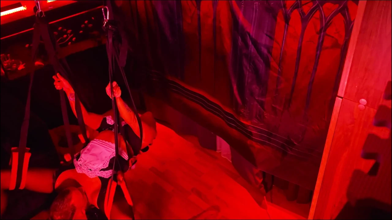 Couple Swing on a Swing