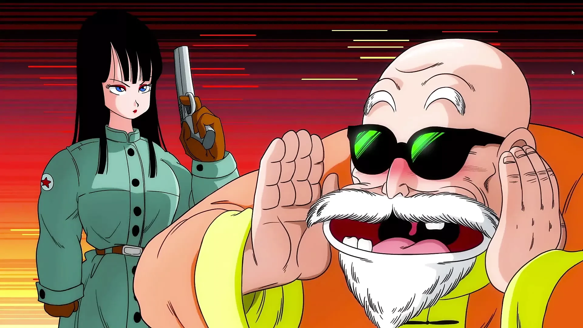 Kame paradise- pán Roshi je všechny šuká