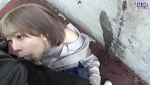 Потоковое путешествие, как стройная красотка Мастера острые ощущения стоя, выпуск на улице, часть.2