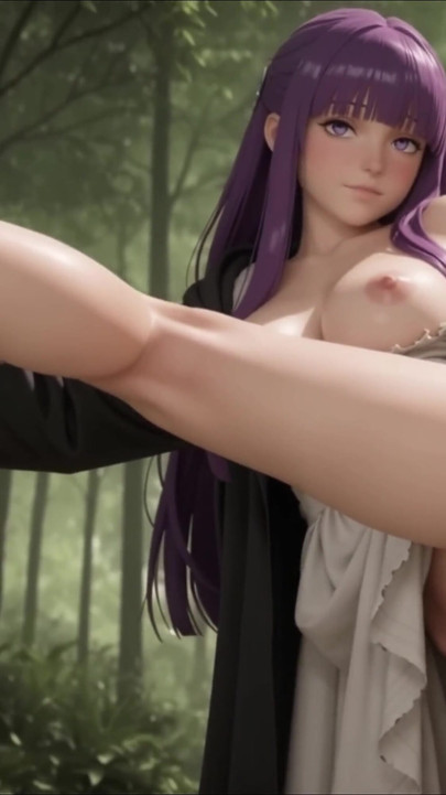 Animated Fern From Frieren Anal Footjob Blowjob and so on