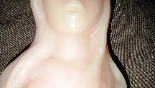 Сессия с гипер-настоящей куклой в видео от первого лица - Гонзо в любительском видео