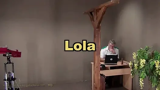 Lola2. Машина для шлепа - порка без спины