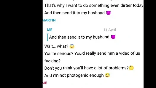 I'm Fucking an 18yo Fan Bareback & Sending It to My Husband at Work