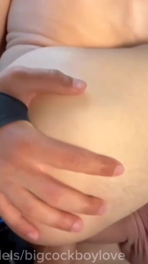 Virgin fucks his hole in daddy's car with his big dick! | Clip 3