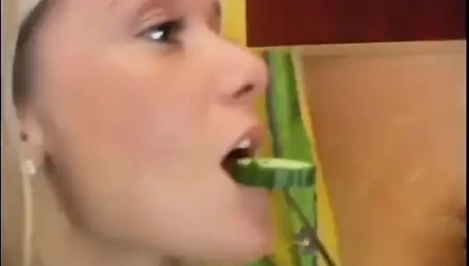 Fantastic Skinny Blonde Teen Enjoys a Big Cock Inside Her Pussy That Then Cums in Her Mouth