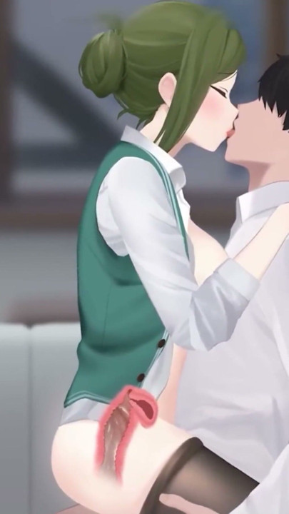 Cartoon girl in school fuck bf and gaving blowjob | Clip 1