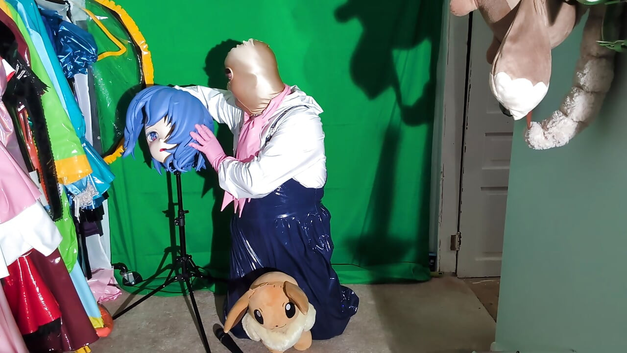 PVC 木偶服園藝服振動器玩法