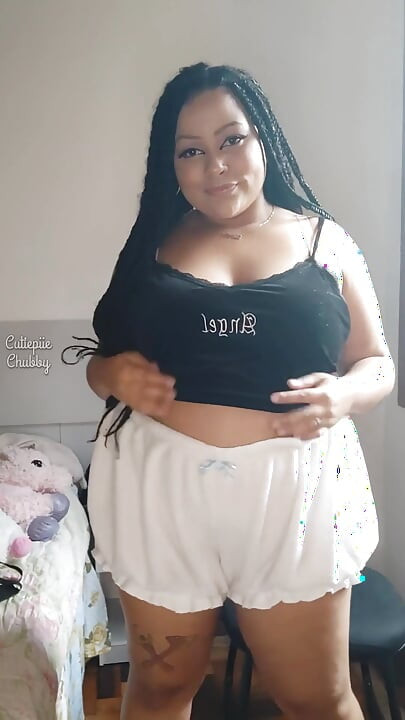BBW Sexy Strip with Twerk and Anal Plug