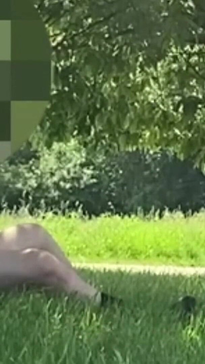Powerful moment from "Huge cumshot in public, risky masturbation"