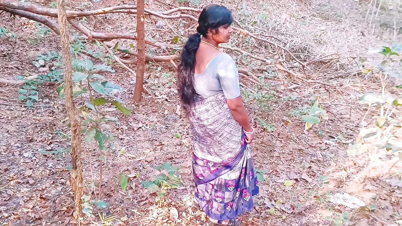 Indian Outdoor Sex. Desi Bhabi Secret Fucking Hubby in Forest. Telugu Dirty Talks.