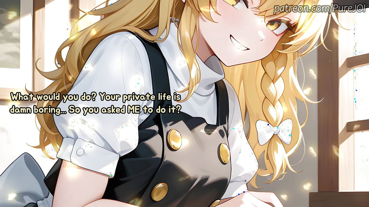 Touhou Project girls pay for a book with their horny bodies (Sex JOI)