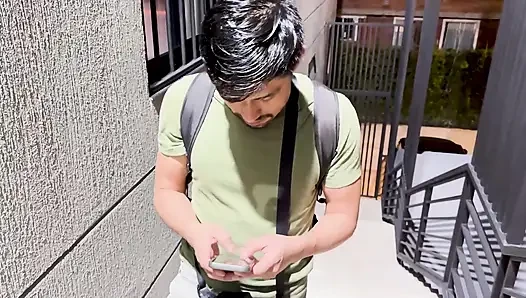 Zenci tombul orta yaşlı seksi kadın yabancı erkek arkadaşını sürpriz sert ırklararası sikişle geri alıyor, Carla Morelli, Aldomorenox