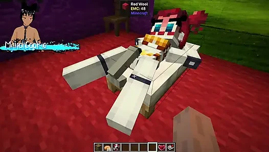 Minecraft Decor Mod FNAF - Showing off some freaky animatronics wearing some nice clothes