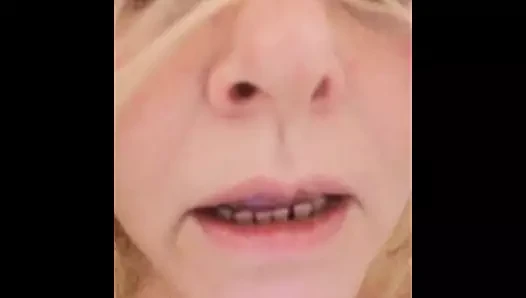 Baby Oiling my big natural titties, big tit MILF- Hot Mature