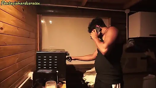 Eine intensive Trainingseinheit mit Alison: Sie kann es nicht ausstehen, ihren personal trainer mit einer Erektion zu sehen