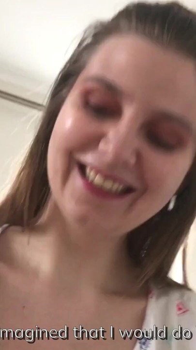 The step sister got excited by her hot fantasies and wanted to suck her step brother's dick - Lovessie | Clip 1