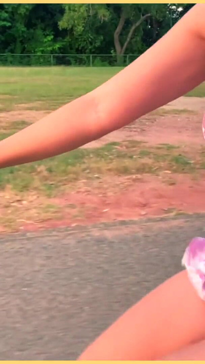 Captivating moment from "Wifey flashes her tits in public bike ride"