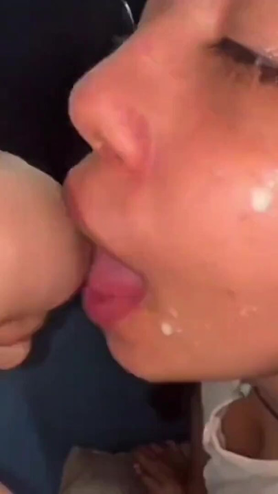 Feeding my friend while fresh breast milk drips from me | Clip 1