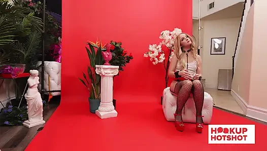 Bts - di balik layar sama si cantik rambut pirang maria kazi!