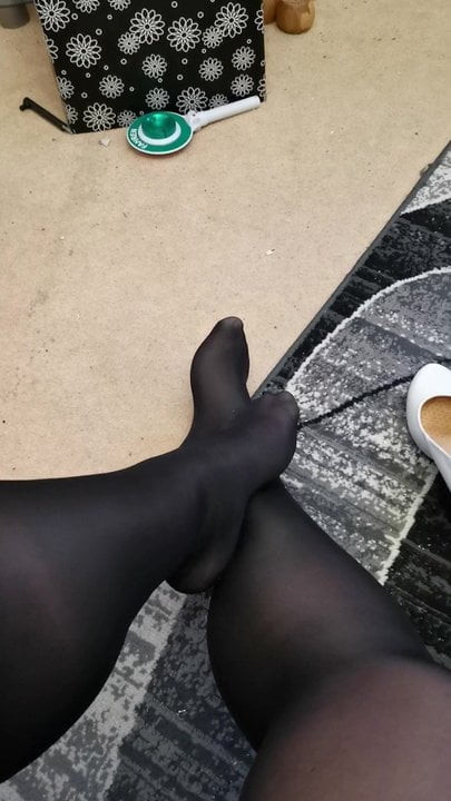 Pantyhose in the morning