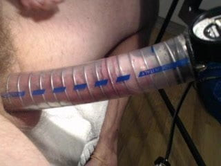 pumping my cock