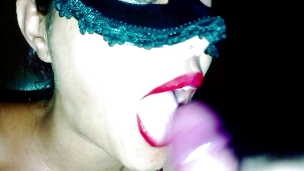 Ex girlfriend drinking milk all in lipstick