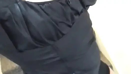 Pvc küçük siyah elbise