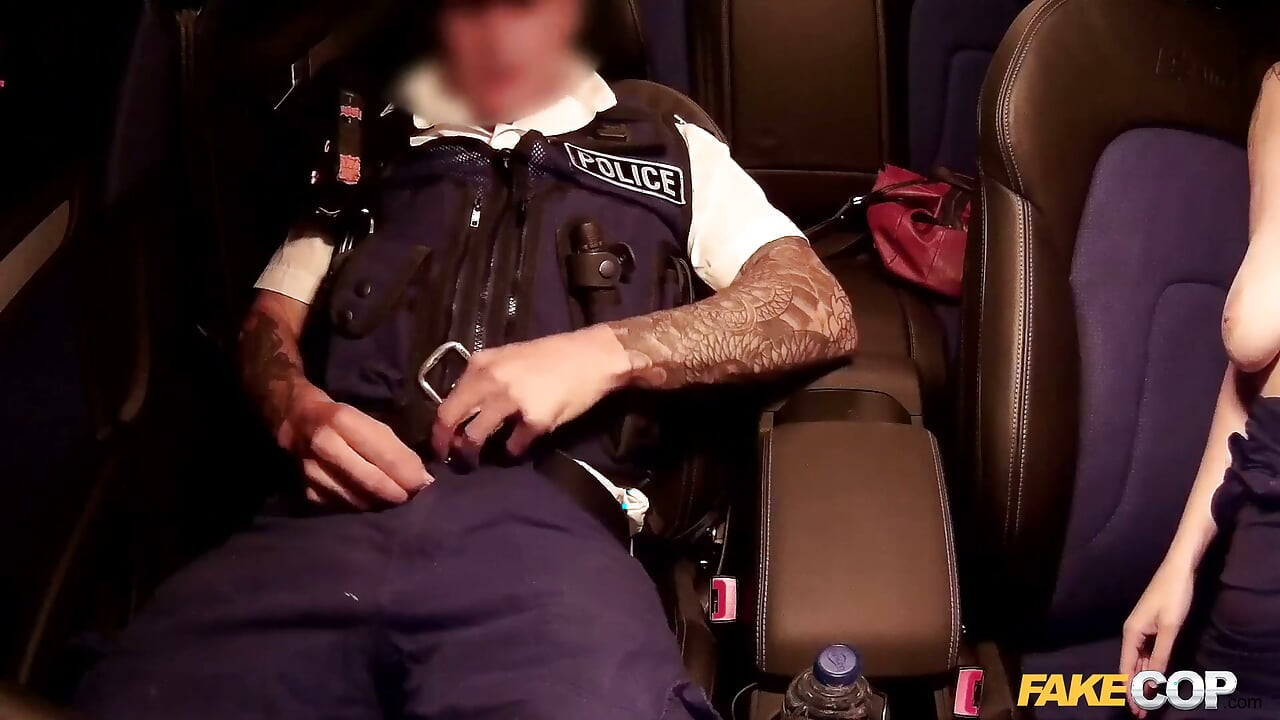 Fake Cop - Young Partygoer Frisked in an Alleyway and Sucks Cock POV
