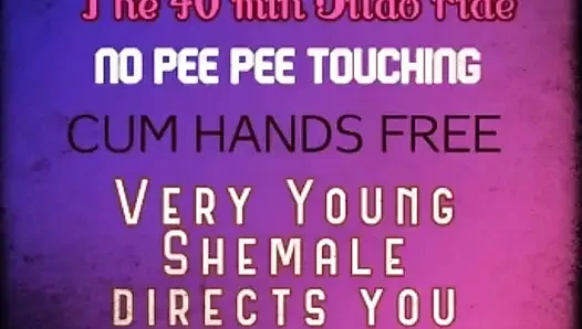 40 dakikalık dildo yolculuğu genç bir transeksüel tarafından yönetiliyor
