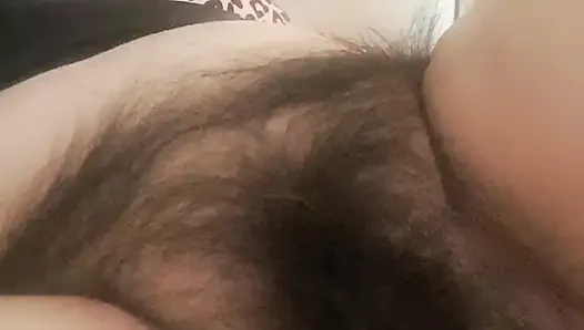 admiring how hairy mom's shell is
