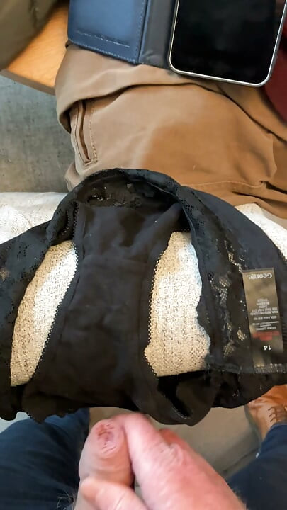 Cumming on another man’s wife’s knickers