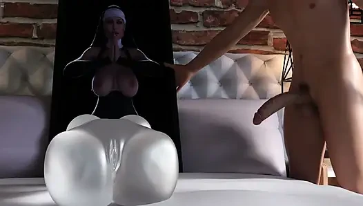 Shemale Stepmom Caught Stepson Fucking Sex Doll Pussy With Big Cock