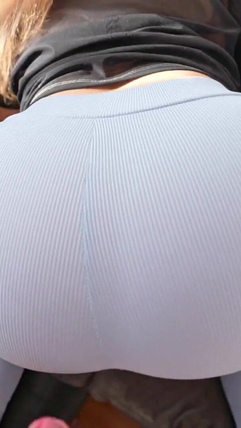 Must-see moment from "Caught Step Sister Masturbating And Fucked Her Through The Hole In Her Yoga Pants"