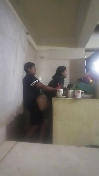 Maid Fucked in the Kitchen (my Wife Almost Found Us Out)