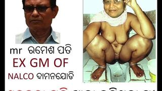 Sakuntala Pati nuda figa moglie di Ramesh Ch Pati Bhubaneswa