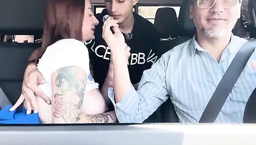 Khloe Rides Her Man Cock Until He Fills Her Pussy with Hot Cum in Juan Bustos Road