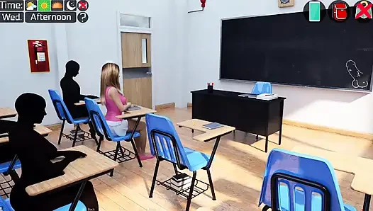 Милфа Сити No 17 - Линда сделал мне минет и дрочку ногами в туалете