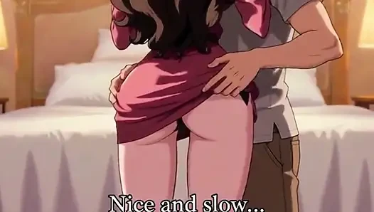 Stepmother teach inexperienced stepson how to fuck