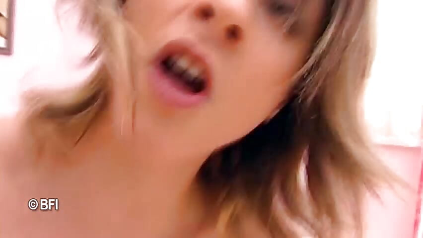 Big Ass Brunette, Close-up Sucking and Fucking with Mouth Ending