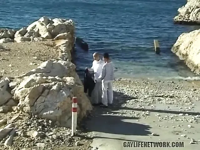 Twink Fucked Down by the Beach