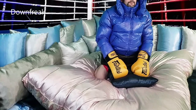 It's a Knockout Satin Boxing Ring Pleasure