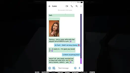 İtalyan ateşli karım kocasına onun ve en iyi arkadaşlarının porno videolarını ve fotoğraflarını gönderiyor - bölüm 24