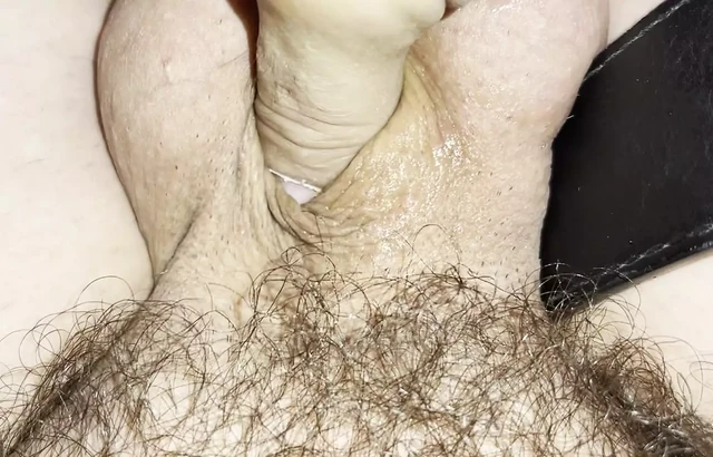 Micro cock gets finger fucked agin