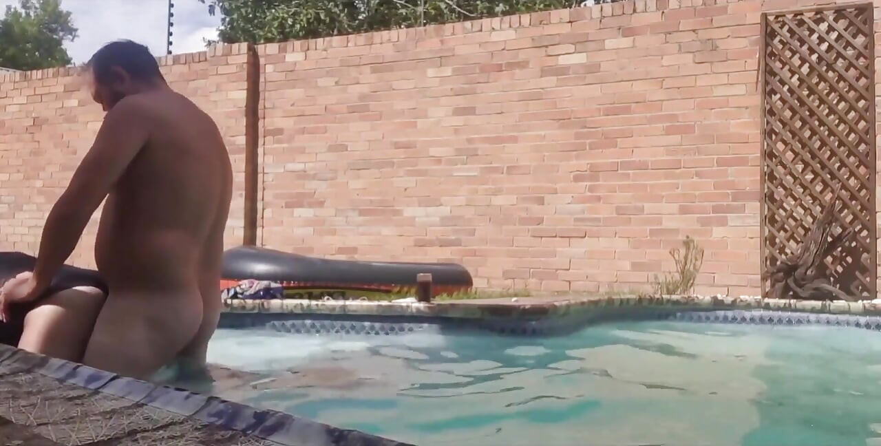 Foda na piscina