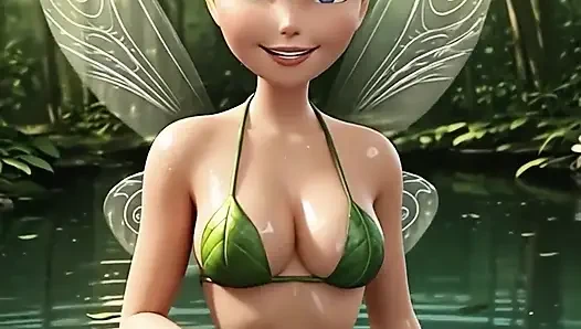 Tinkerbell azgın bir onahole perisi - ai parodisi