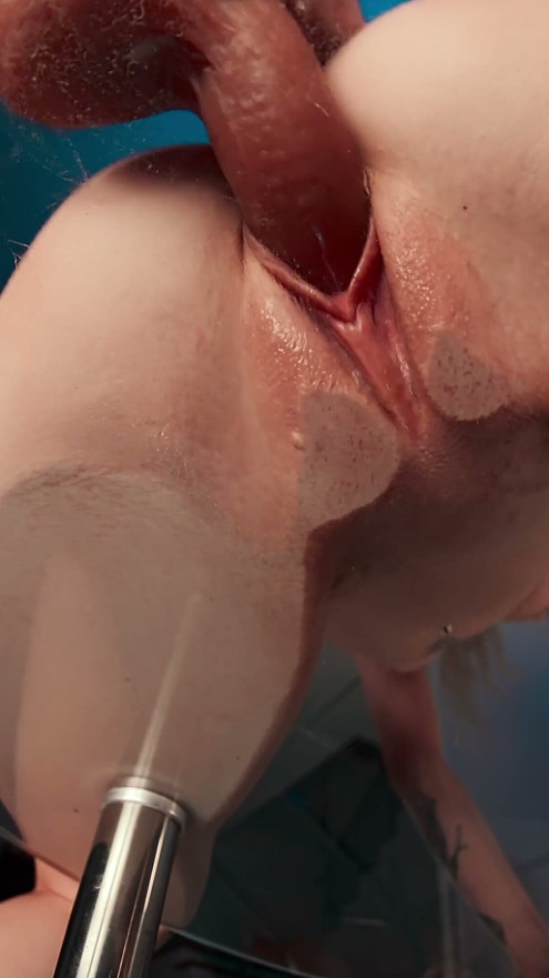 Dirty Blonde Slut Showing You Her Savage Riding Skills