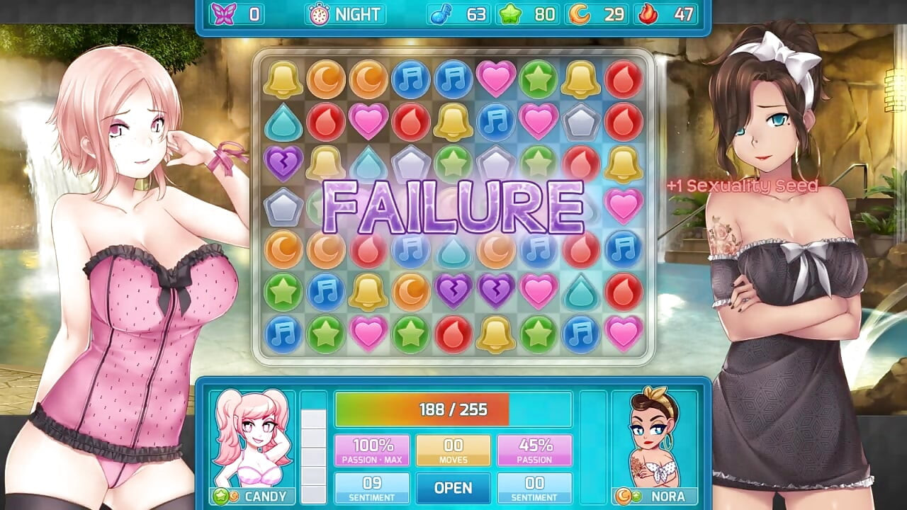 Huniepop 2 - çifte randevu - loveskysan'dan bölüm 4 seksi Arap güzellik