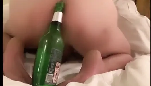 For the first time, the whole bottle is inside me.