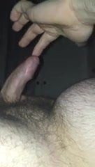 enjoying my cock