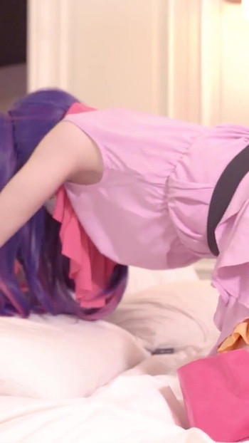 Oshi no ko, Slatki cosplayer dobiva jebanje, Hoshino Ai japanski hentai anime crossdresser cosplay kawaii 7 | Isječak 3